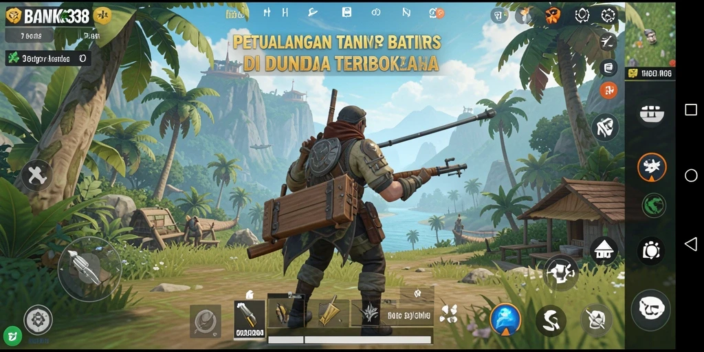 Tampilan epic dari gameplay Open World BANK338 yang menawan.