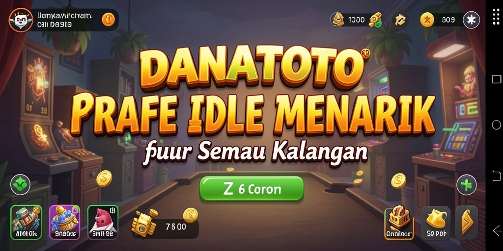 Tampilan gameplay utama DANATOTO yang menarik dan interaktif.