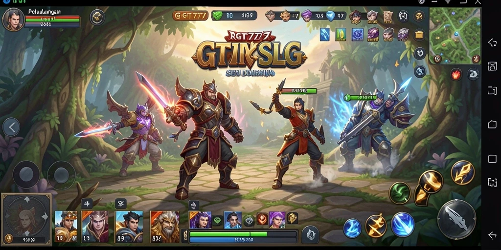 Tampilan gameplay menawan dalam permainan GT777 yang seru.
