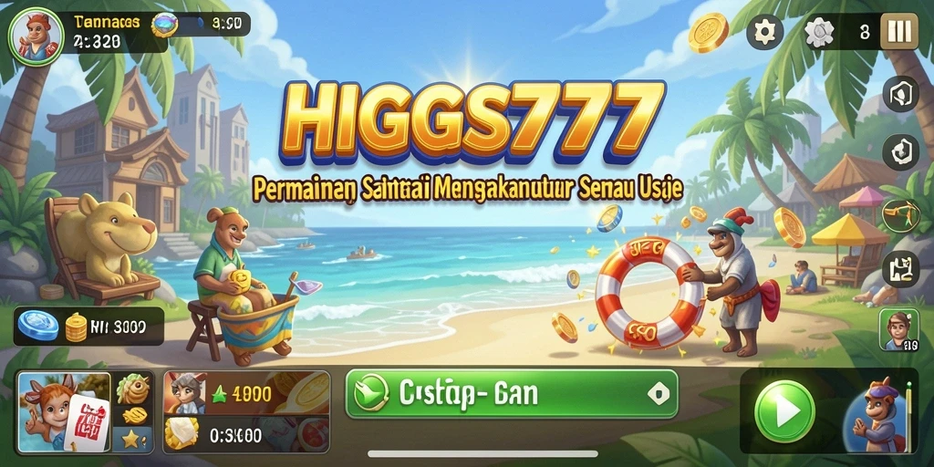 Pengalaman bermain seru dengan grafik menarik di HIGGS777.