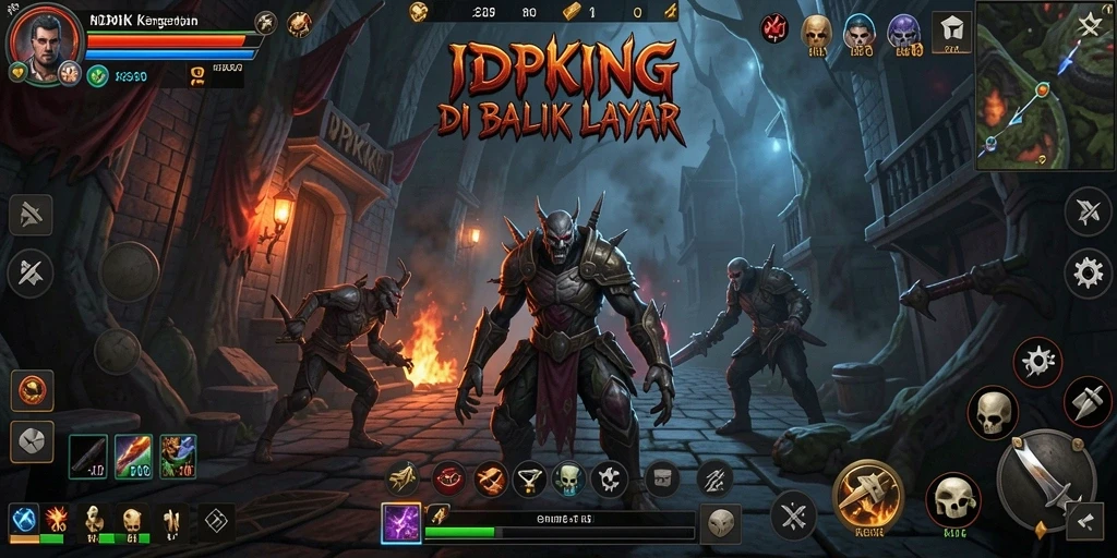 Tampilan gameplay menegangkan dengan suasana Horror yang mencekam.
