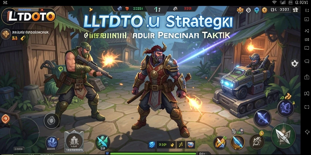 Tampilan gameplay LTDTOTO yang seru dan menegangkan dalam strategi.