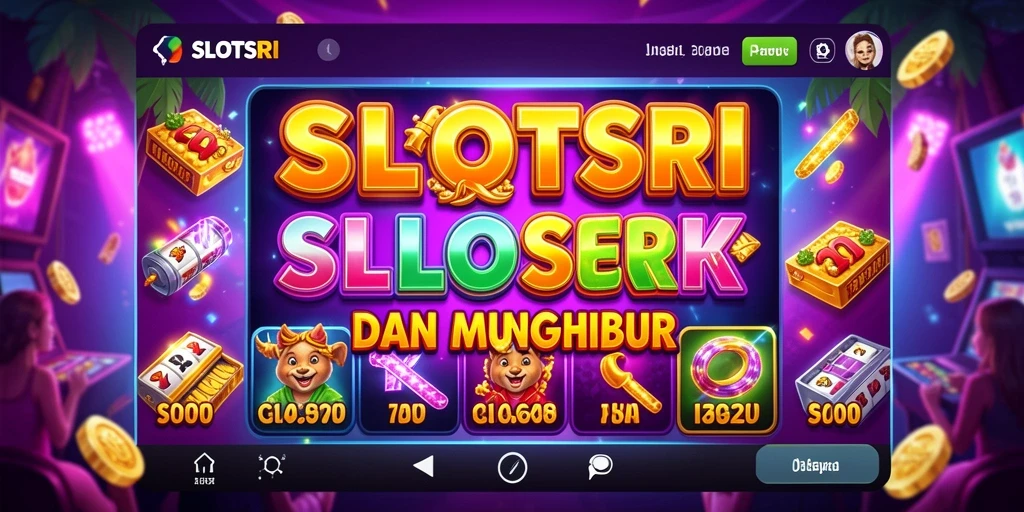 Tampilan gameplay SLOTSRI yang penuh aksi dan seru.