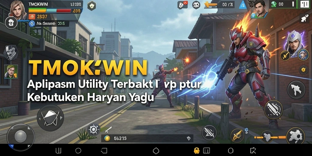 Tampilan antarmuka utama TMOKWIN yang intuitif dan mudah digunakan.